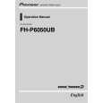 PIONEER FH-P6050UB/XJ/ES Instrukcja Obsługi
