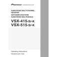 PIONEER VSX-515-S/MVXJ Instrukcja Obsługi