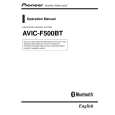 PIONEER AVIC-F500BT/XCN/RE Instrukcja Obsługi