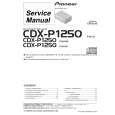 PIONEER CDX-1250 Instrukcja Serwisowa