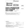 PIONEER KEH-P2830REW Instrukcja Serwisowa