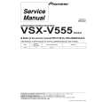 PIONEER VSX-V555/KUXJI Instrukcja Serwisowa