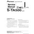 PIONEER S-TA500/XJC/E Instrukcja Serwisowa