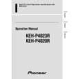 PIONEER KEH-P4023R Instrukcja Obsługi