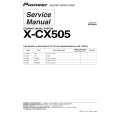 PIONEER X-CX505/GFXJ Instrukcja Serwisowa