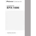 PIONEER EFX-1000/KUCXJ Instrukcja Obsługi