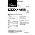 PIONEER CDXM12 Instrukcja Serwisowa