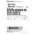 PIONEER DVR-550H-K/KCXV Instrukcja Serwisowa