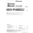 PIONEER KEHP4850J Instrukcja Serwisowa