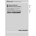 PIONEER DEH-P8650MP/ES Instrukcja Obsługi