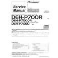 PIONEER DEHP7000RW Instrukcja Serwisowa