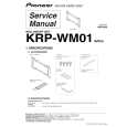 PIONEER KRP-WM01/S/WL5 Instrukcja Serwisowa