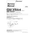 PIONEER GM-X944-2 Instrukcja Serwisowa