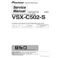 PIONEER VSX-C502-S/FLXU Instrukcja Serwisowa