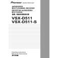 PIONEER VSX-D511-S/BXJI Instrukcja Obsługi