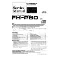PIONEER FH-P80 Instrukcja Serwisowa
