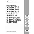 PIONEER XV-DV232/WVXJ Instrukcja Obsługi