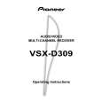PIONEER VSX-D309 Instrukcja Obsługi
