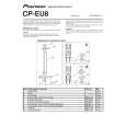PIONEER CP-EU8 Instrukcja Obsługi