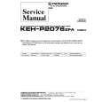 PIONEER KEHP2076ZFA X1BEW Instrukcja Serwisowa