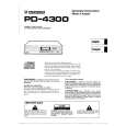 PIONEER PD-4300 Instrukcja Obsługi