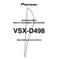PIONEER VSX-D498 Instrukcja Obsługi