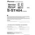 PIONEER SST404 Instrukcja Serwisowa
