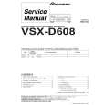 PIONEER VSXD608 Instrukcja Serwisowa
