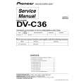 PIONEER DVC36 Instrukcja Serwisowa