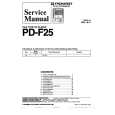 PIONEER PDF25 Instrukcja Serwisowa