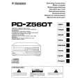 PIONEER PDZ560T Instrukcja Obsługi
