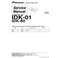 PIONEER IDK-01/TUCJFXCN Instrukcja Serwisowa