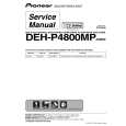 PIONEER DEH-P4800MP/X1P/EW Instrukcja Serwisowa