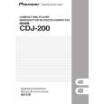 PIONEER CDJ-200/RFXJ Instrukcja Obsługi