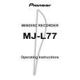 PIONEER MJ-L77/NVXK Instrukcja Obsługi