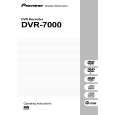 PIONEER DVR-7000/WL Instrukcja Obsługi
