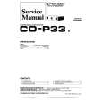 PIONEER CDP33 Instrukcja Serwisowa