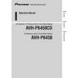 PIONEER AVH-P6450CD/ES Instrukcja Obsługi