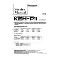 PIONEER KEHP11 Instrukcja Serwisowa