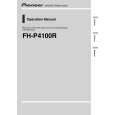 PIONEER FH-P4100R/XN/EW Instrukcja Obsługi