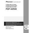 PIONEER PDP-42RXE Instrukcja Obsługi