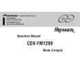 PIONEER CDX-FM1289/XN/UC Instrukcja Obsługi