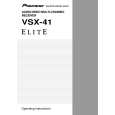 PIONEER VSX-41/KUXJI/CA Instrukcja Obsługi