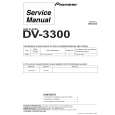PIONEER DV-3300 Instrukcja Serwisowa