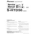 PIONEER S-HTD50/XTW/EW Instrukcja Serwisowa