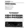 PIONEER KEH-P4300R Instrukcja Obsługi