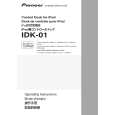 PIONEER IDK-01 Instrukcja Serwisowa