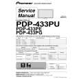 PIONEER PDP433PE Instrukcja Serwisowa