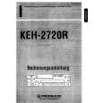 PIONEER KEH-2720R Instrukcja Obsługi