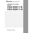 PIONEER VSX-D2011-G/FXJI Instrukcja Obsługi